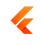 Orange Flutter Icon