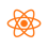 Orange React Icon