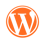 WordPress Icon in Orange