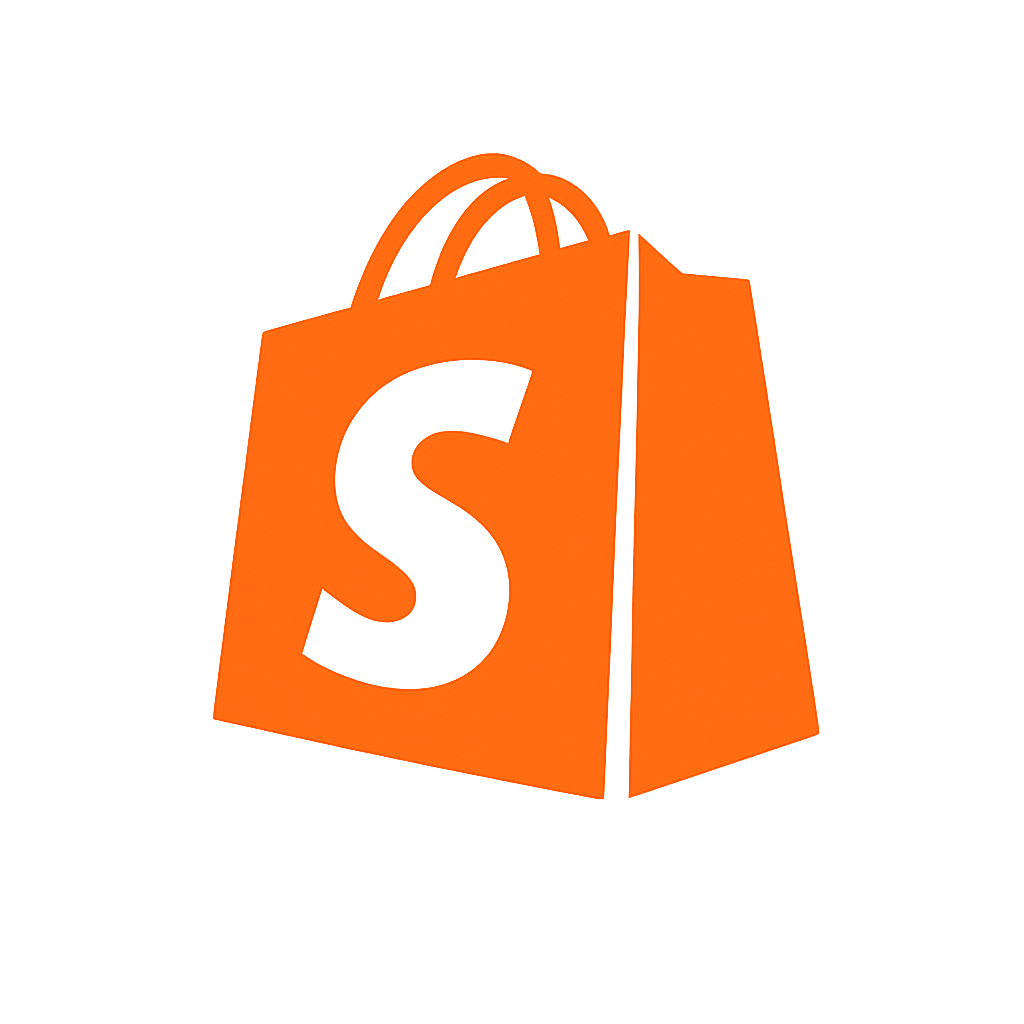 generate shopify icon in orange